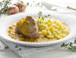 Schweinsmedaillons mit Spätzle