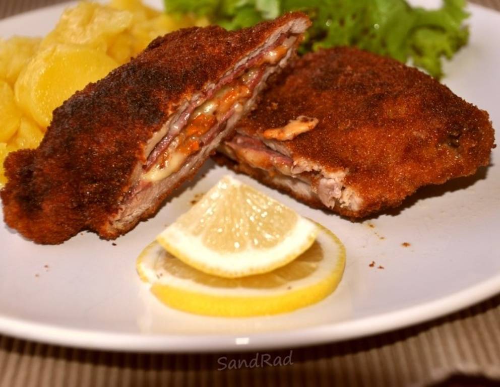 Eierschwammerl Cordon-Bleu Eierschwammerl Cordon-Bleu