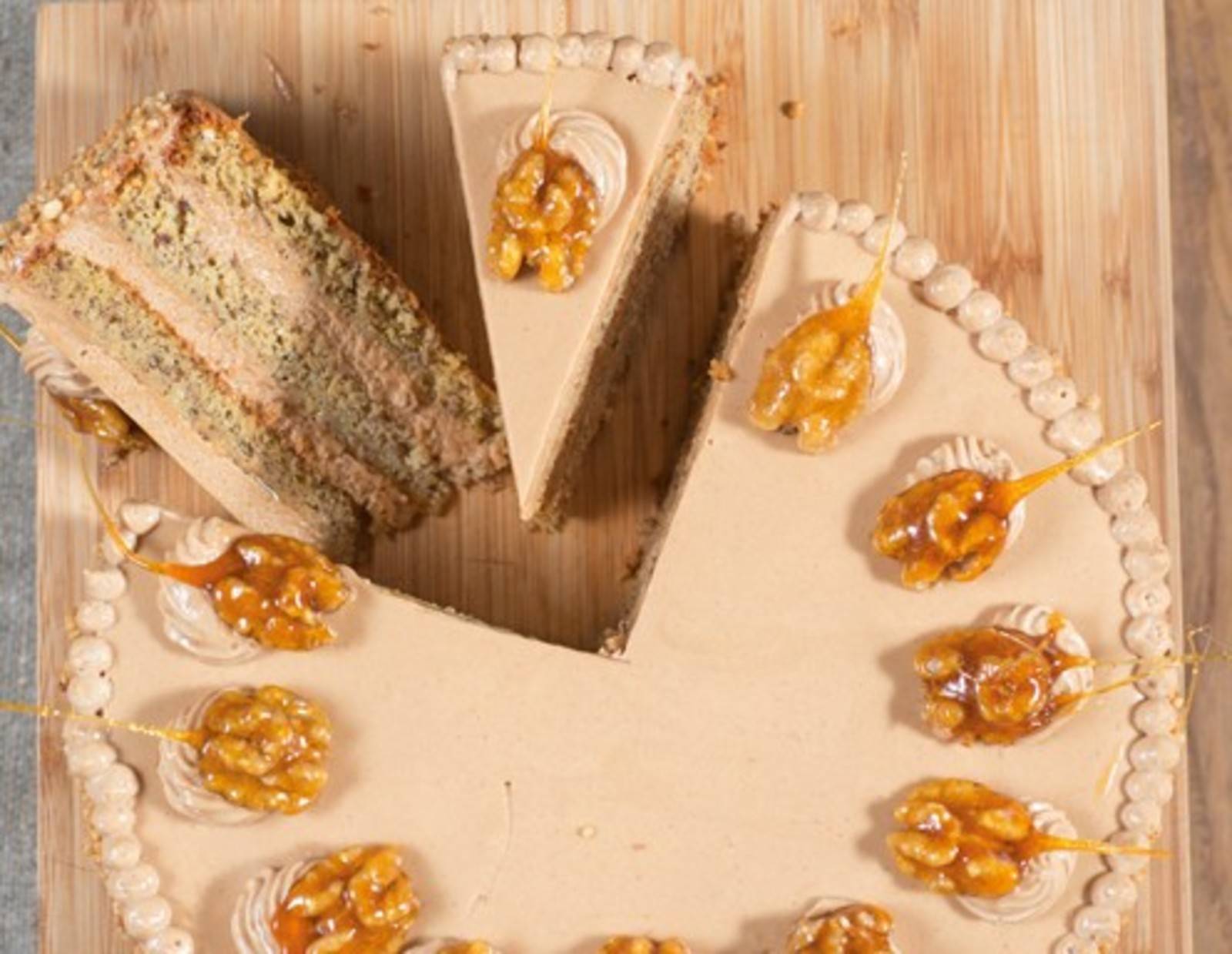Nusstorte mit Nougatcreme Rezept