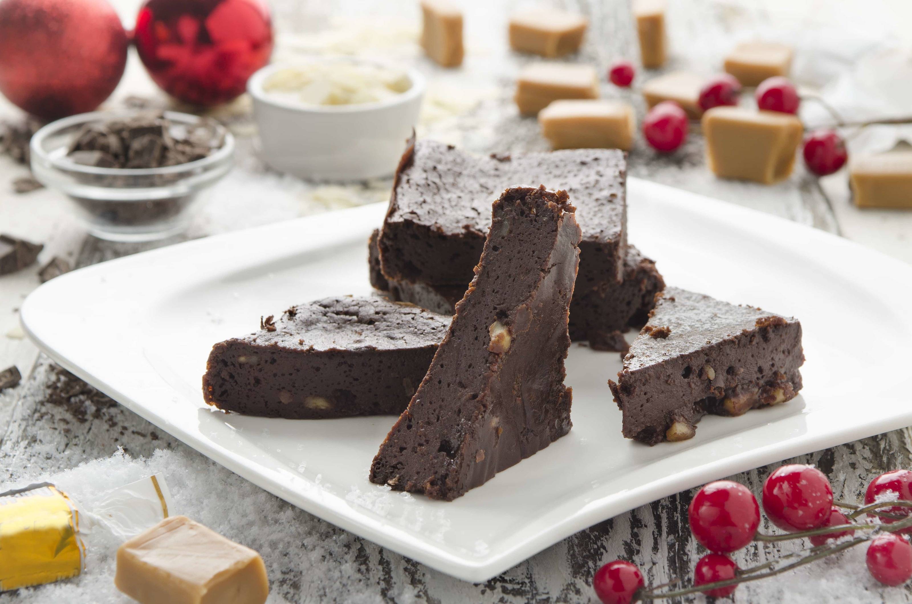 Weihnachtlicher Schoko-Brownie Rezept