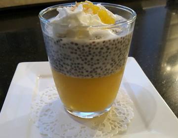 Chia-Mango-Pudding Chia-Mango-Pudding