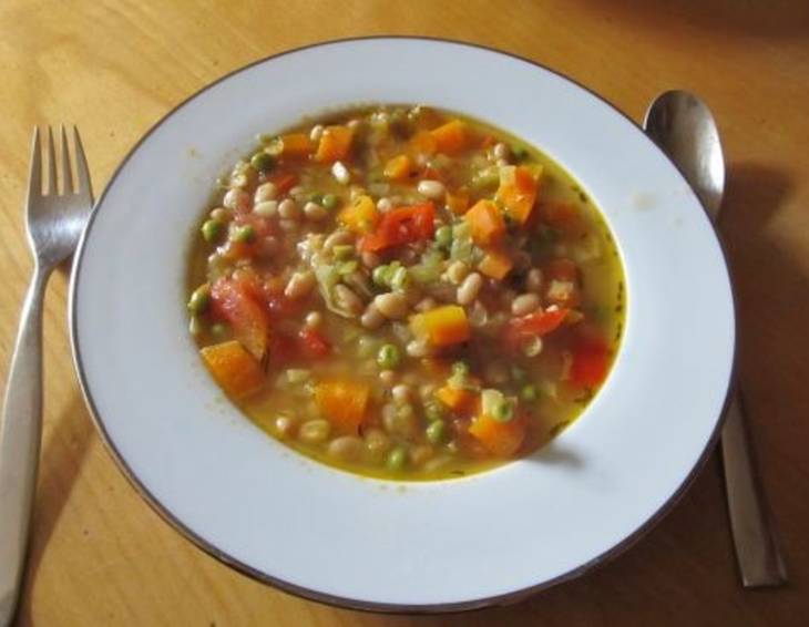 Minestrone mit Gemüse