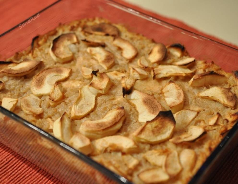 Gewürz-Apfelreisauflauf Gewürz-Apfelreisauflauf