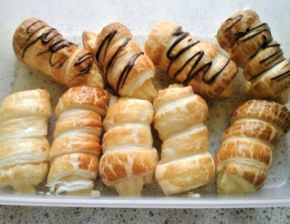 Puddingcremerollen Puddingcremerollen