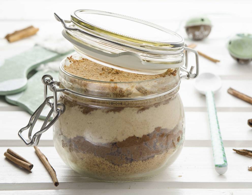 Weihnachtliches Schichtdessert Weihnachtliches Schichtdessert