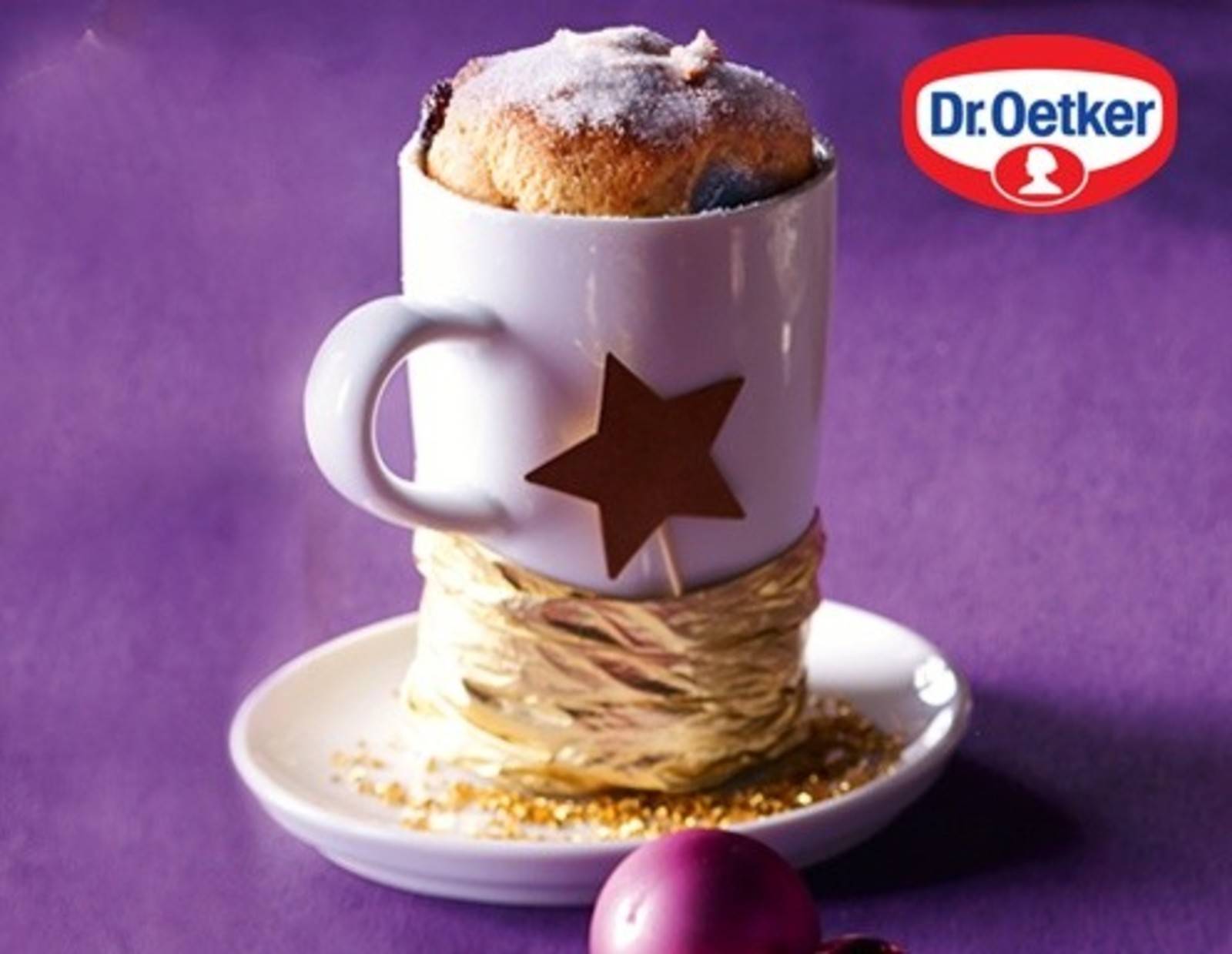 Cranberry-Becher-Stollen Rezept