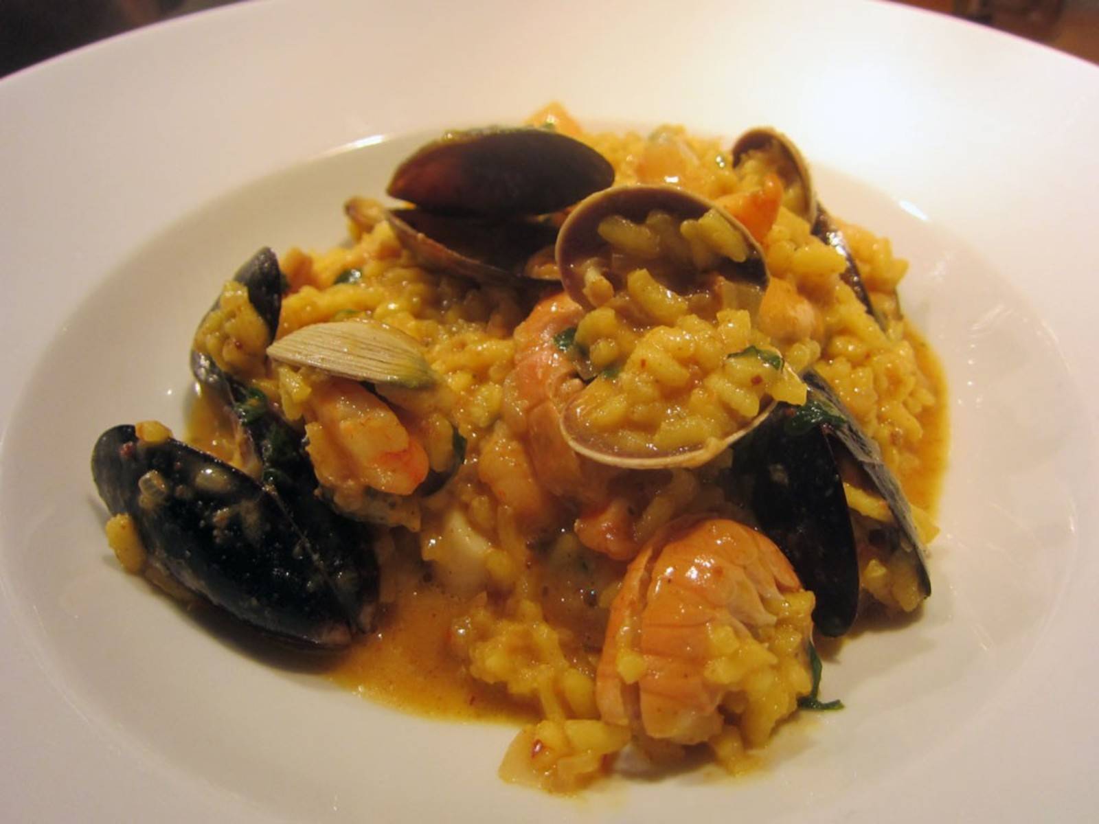 Risotto Mit Meeresfrüchten Italienisch