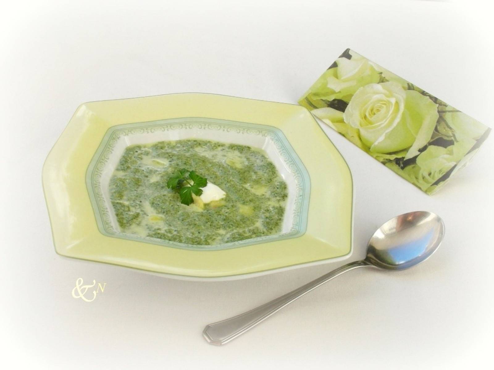 Spinatsuppe