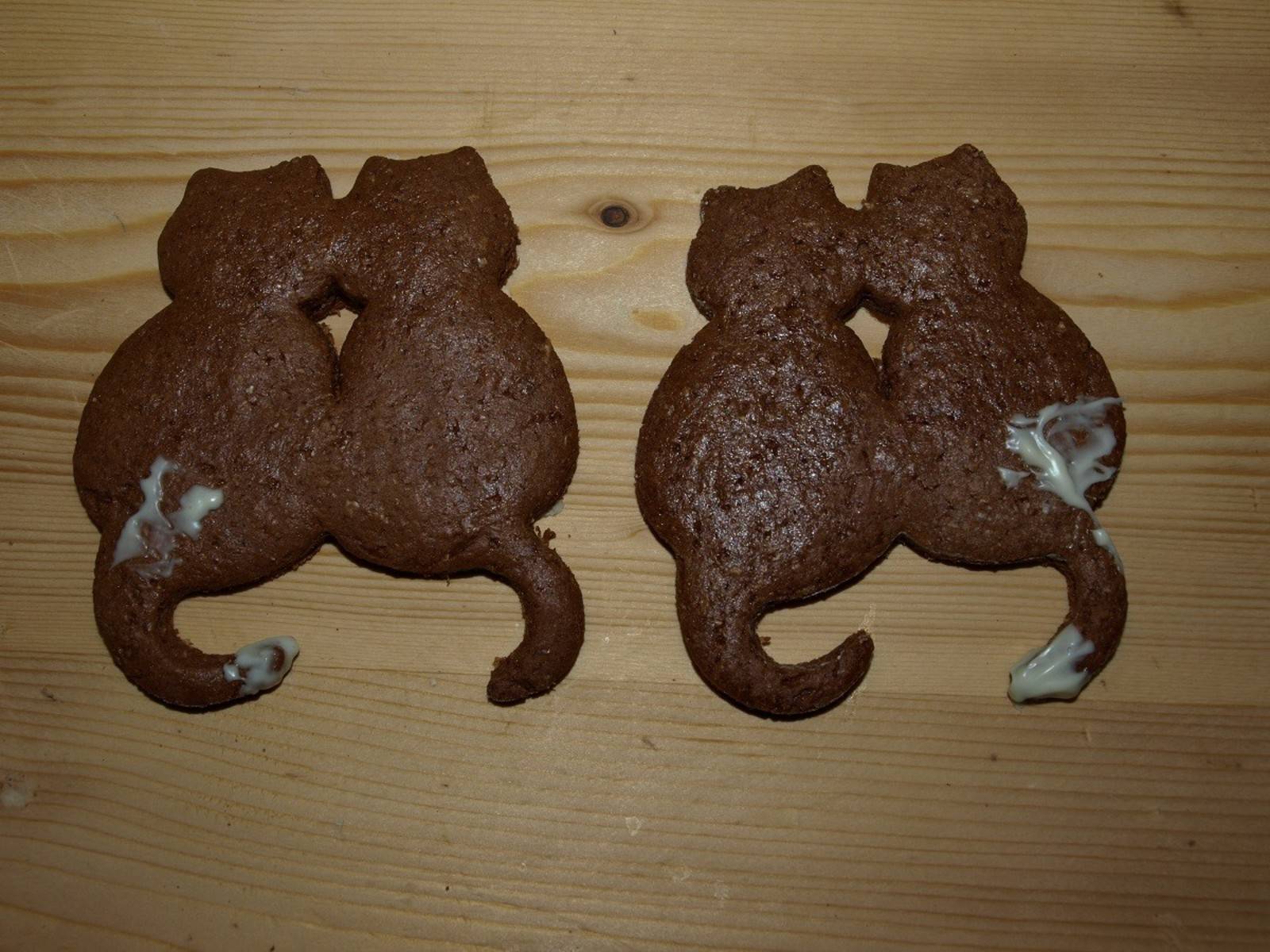 Vollkorn-Lebkuchenkatzen