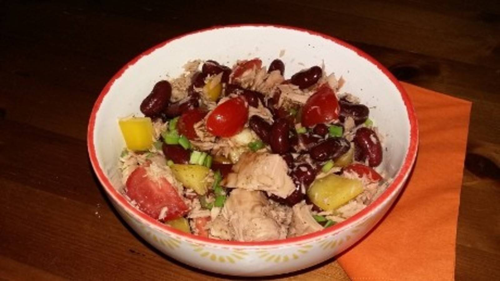 Thunfisch-Bohnensalat Rezept - ichkoche.de
