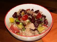 Thunfisch-Bohnensalat Thunfisch-Bohnensalat