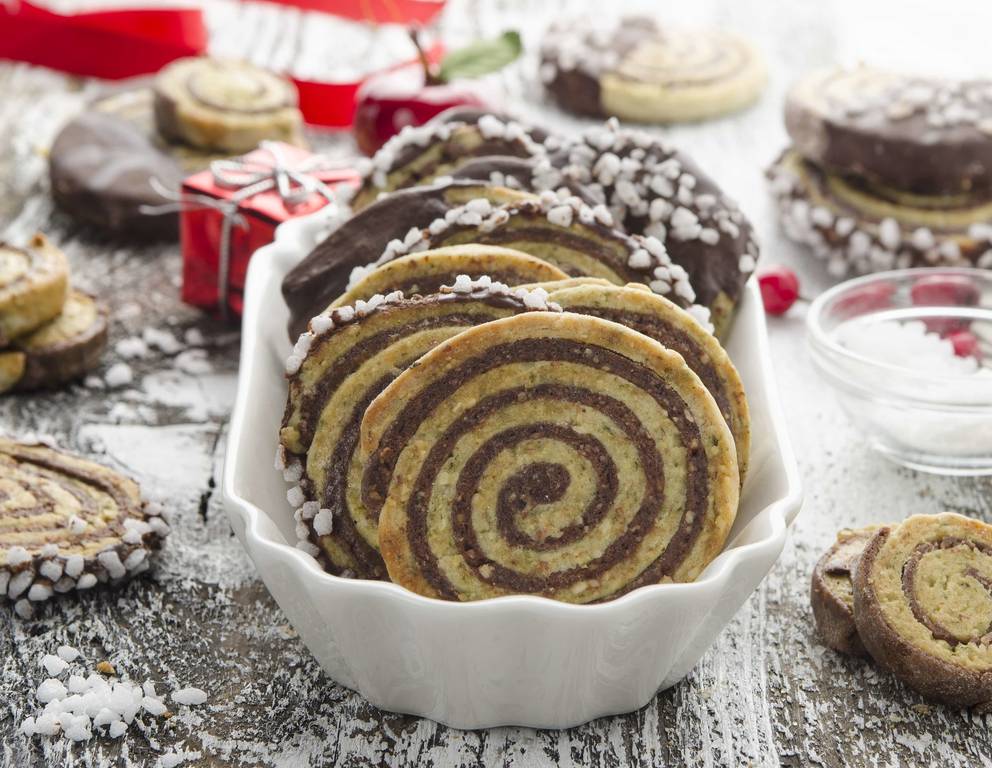 Schoko-Kürbiskern-Schnecken Schoko-Kürbiskern-Schnecken