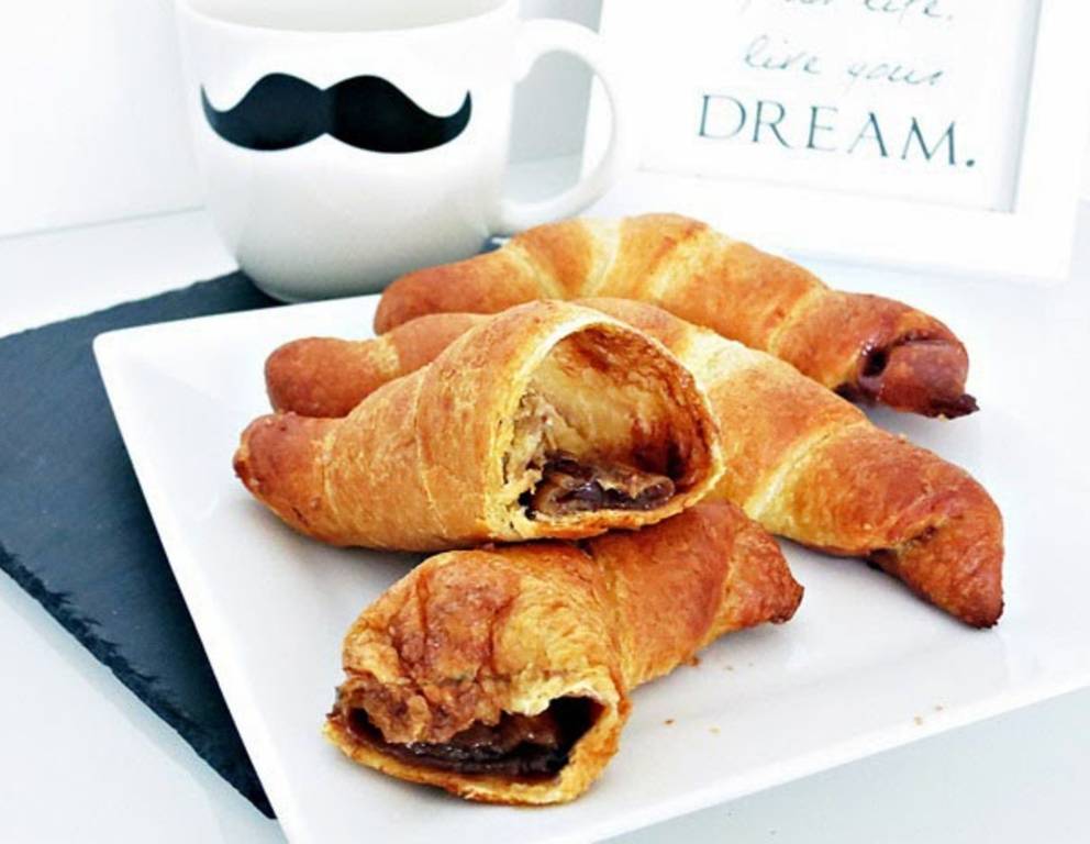 Chai Zimt Croissants Chai Zimt Croissants