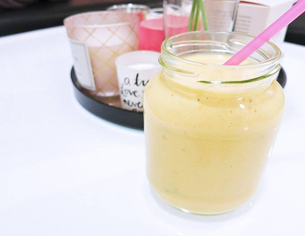 Mango-Bananen-Vanille Shake Mango-Bananen-Vanille Shake