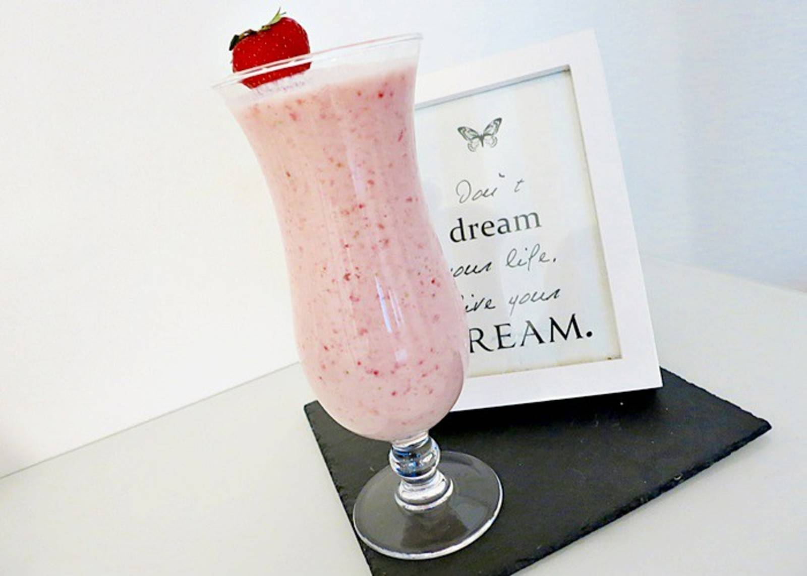 Erdbeer-Melonen Shake Rezept - ichkoche.ch