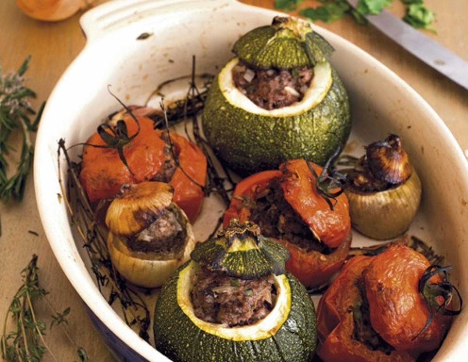 Gefülltes Gemüse aus Nizza Rezept - ichkoche.de Gefülltes Gemüse aus Nizza Rezept - ichkoche.de