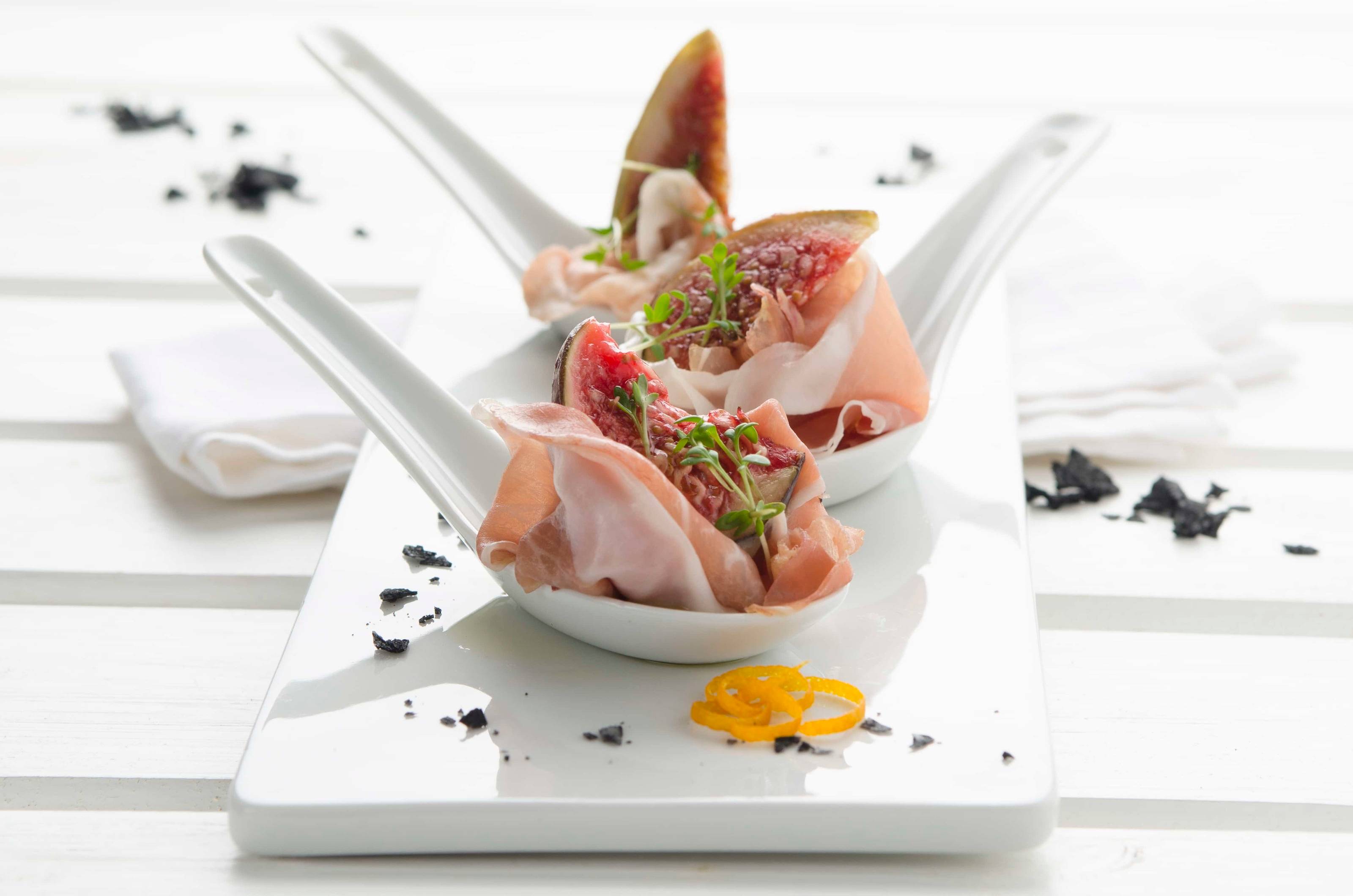Prosciutto-Feigen mit Erdäpfelcreme Rezept