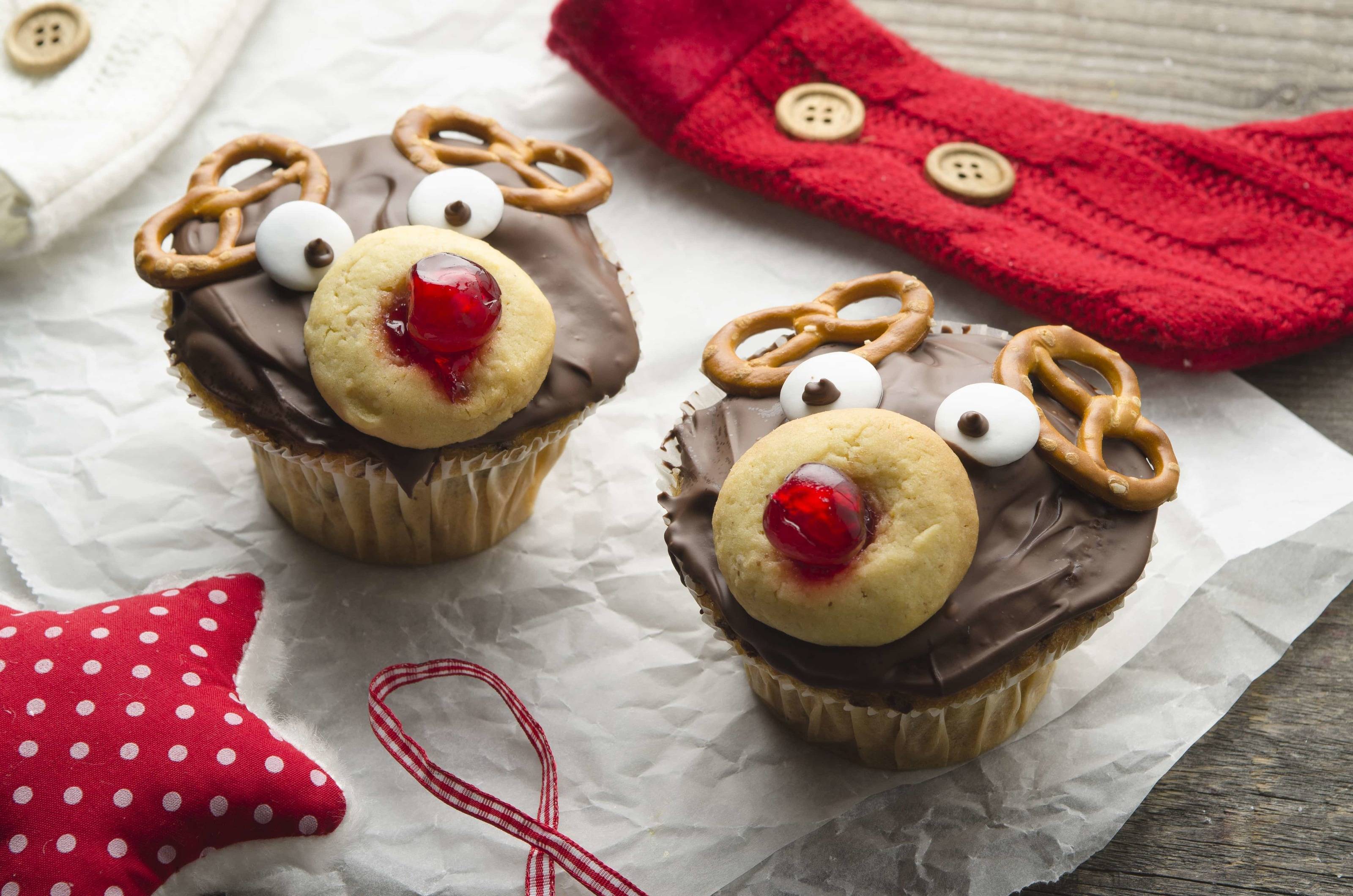 Rudolph-Cupcakes Rezept
