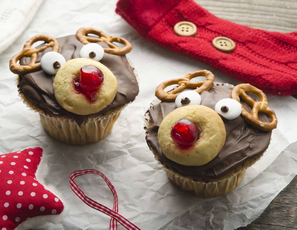 Rudolph-Cupcakes Rudolph-Cupcakes