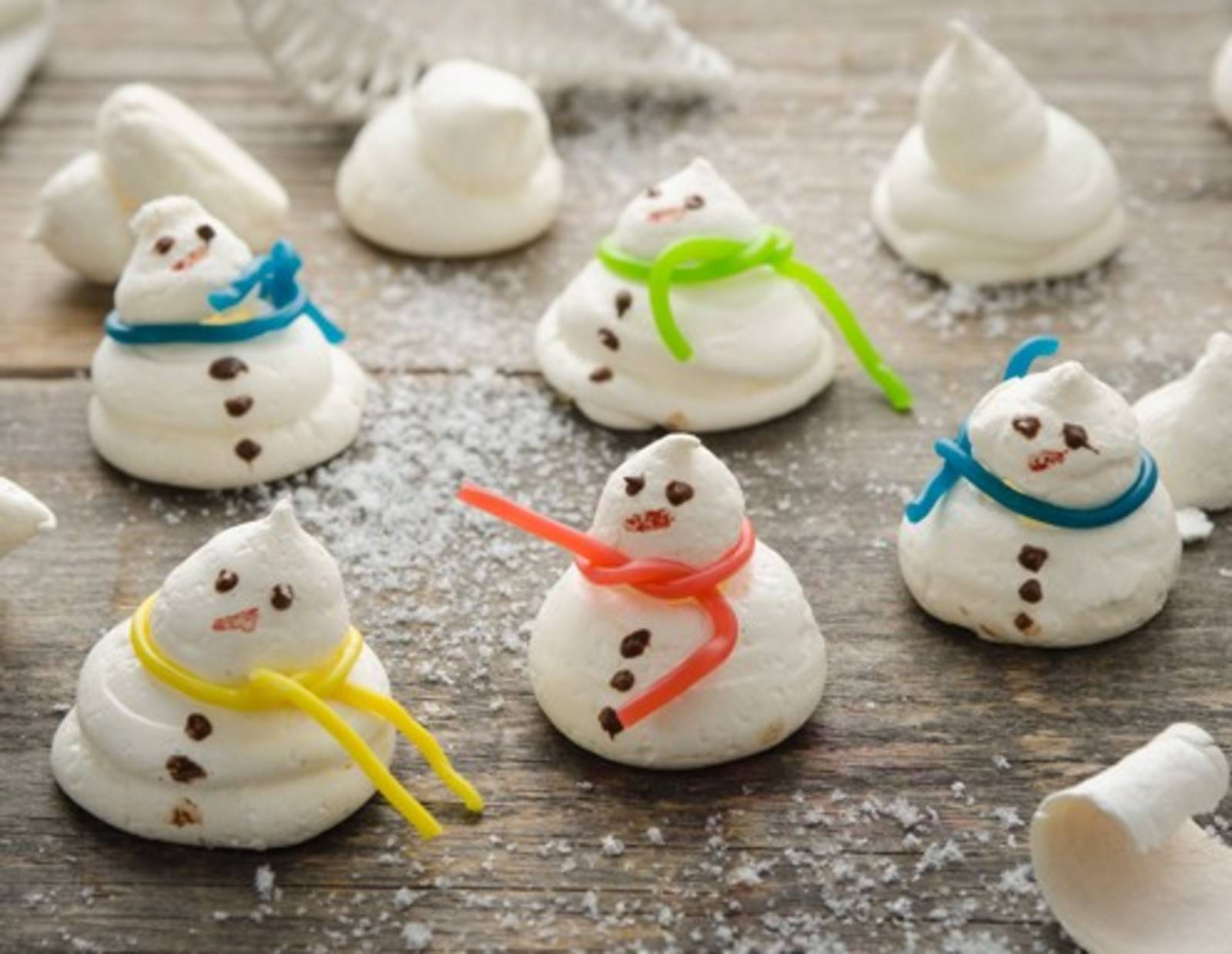 Schneemänner Rezept