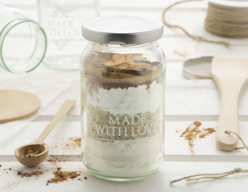 Zimtsterne / Backmischung im Glas Zimtsterne / Backmischung im Glas