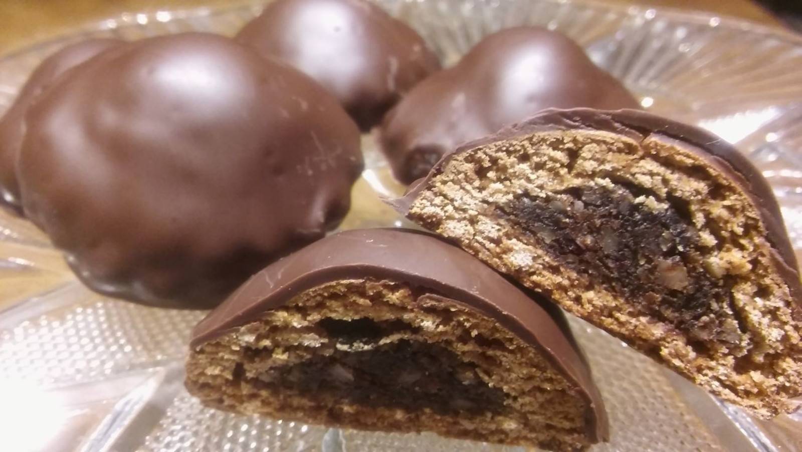 Gefüllte Lebkuchentaler mit Powidl Rezept - ichkoche.ch Gefüllte Lebkuchentaler mit Powidl Rezept - ichkoche.ch