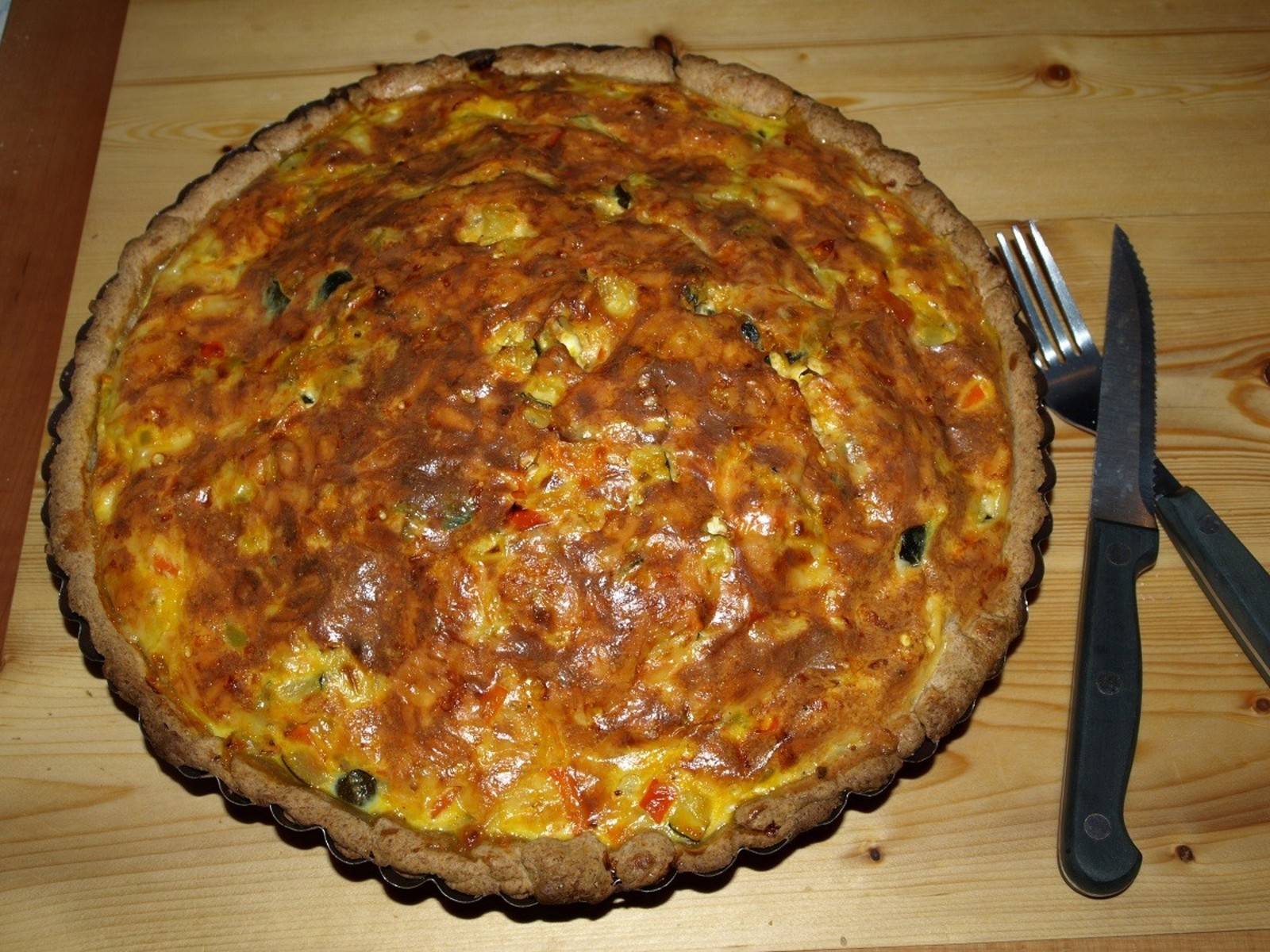 Vollkorn-Gemüse-Quiche