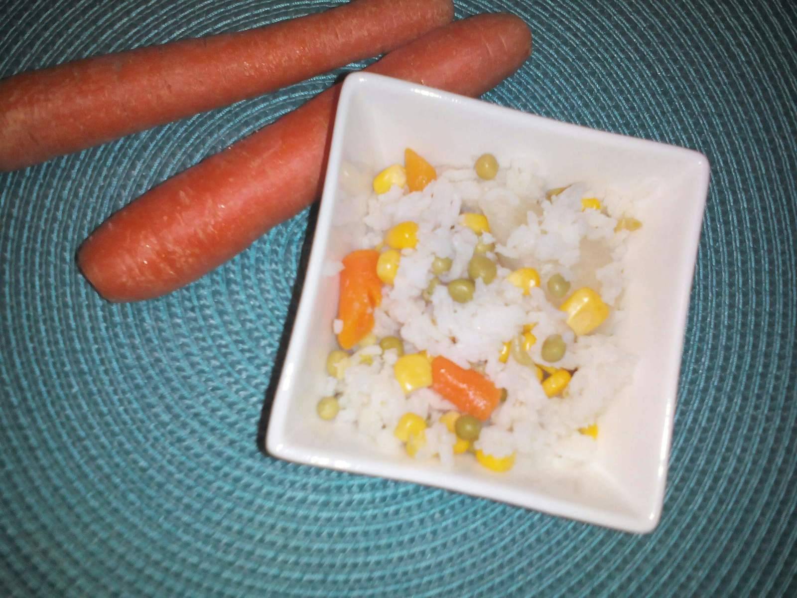 Gemüsereis als Beilage Rezept - ichkoche.at