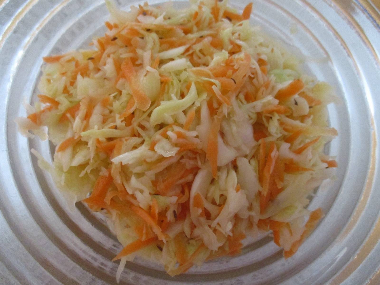 Weißkraut-Karotten-Salat