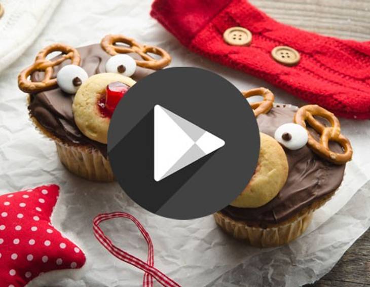 Video - Rudolph-Cupcakes