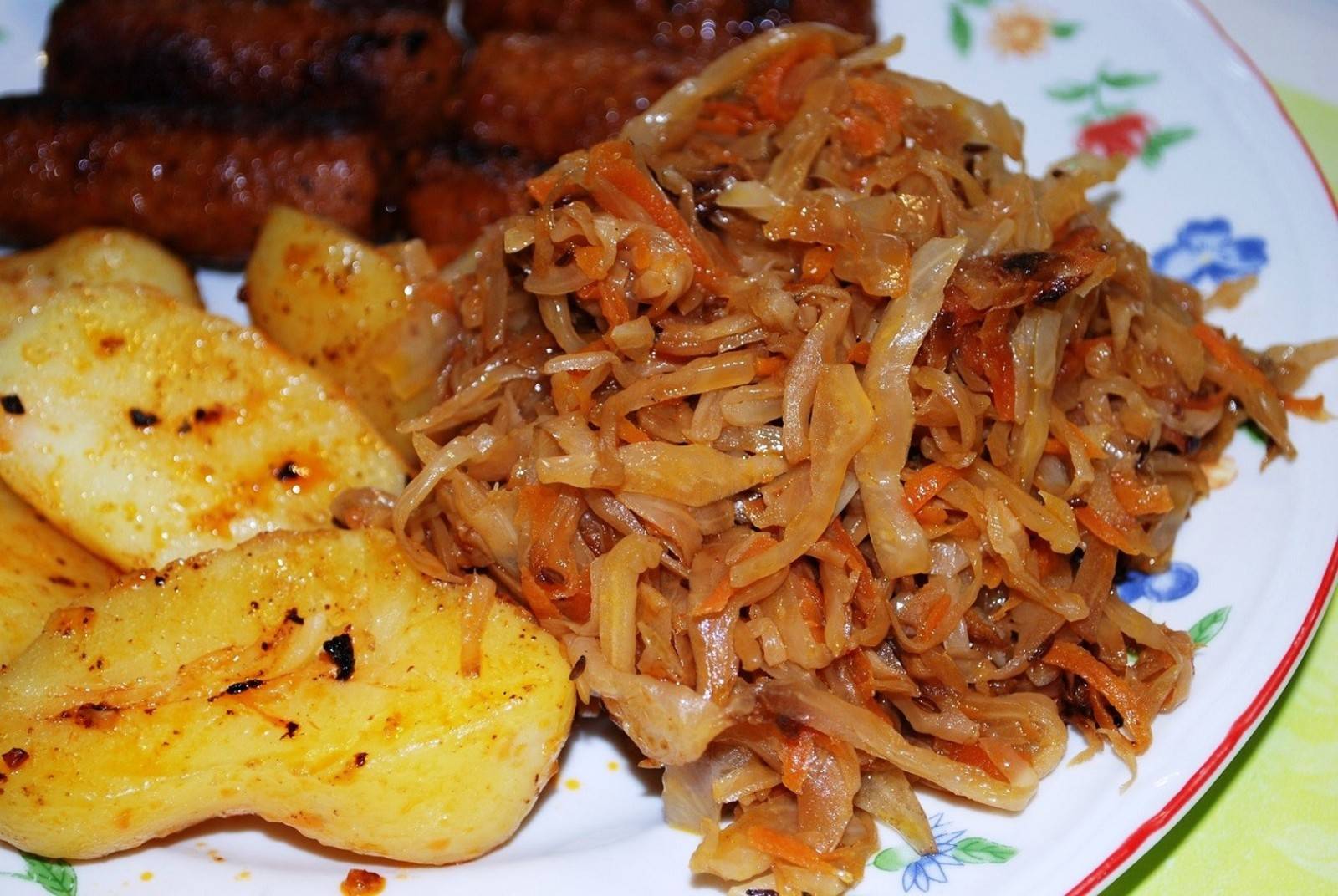 Pikantes Kraut aus dem Wok Rezept - ichkoche.ch