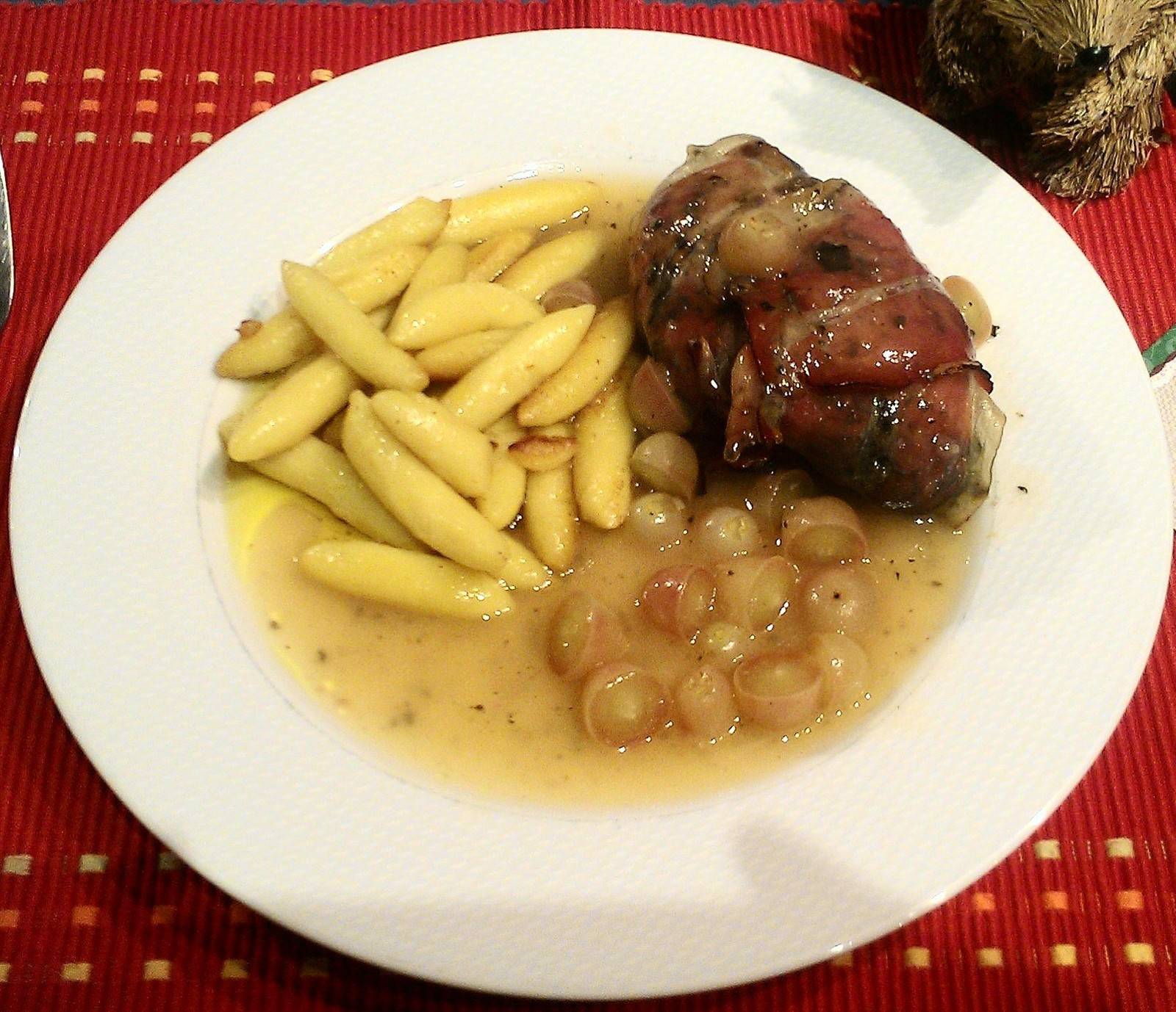 Wachteln mit Traubensoße Rezept - ichkoche.ch Wachteln mit Traubensoße Rezept - ichkoche.ch