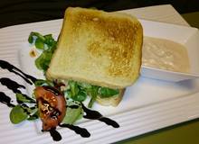 Vegetarischer Toast Vegetarischer Toast