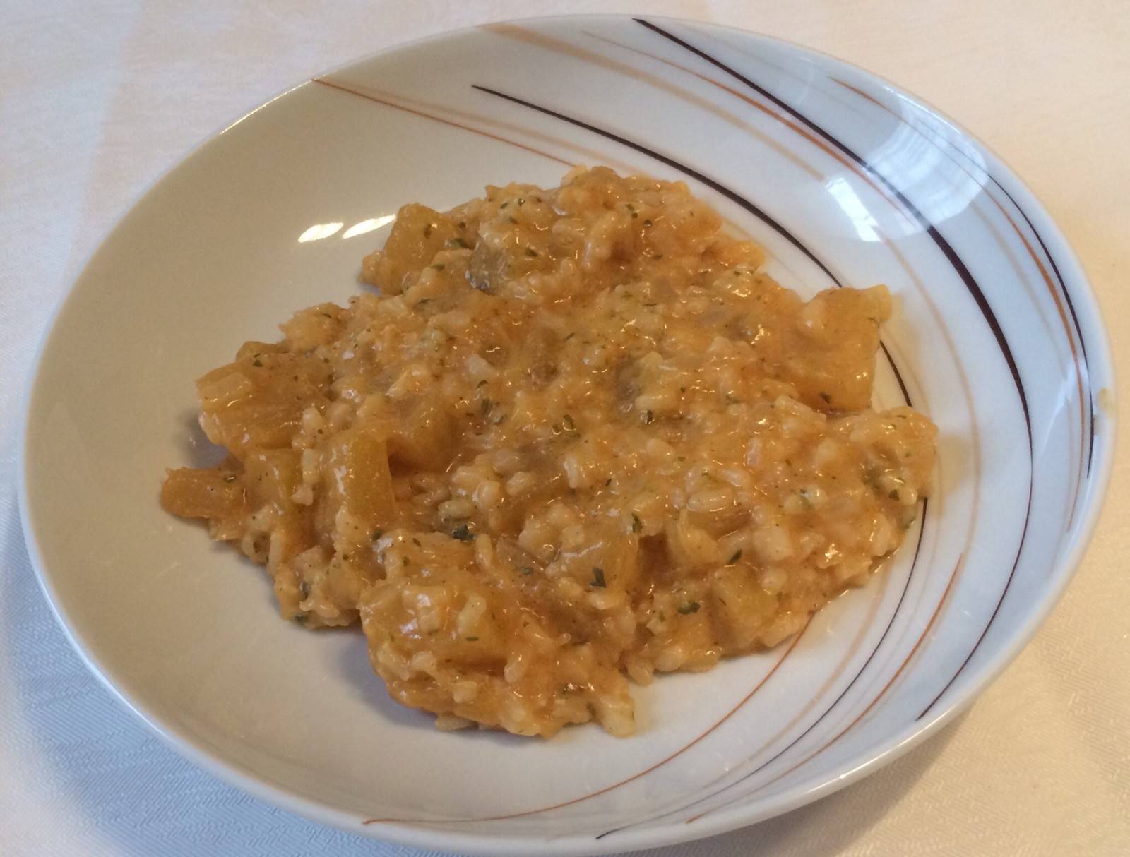 Kürbisrisotto