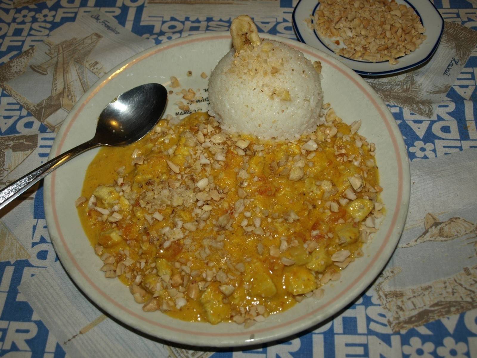 Papaya-Curry-Huhn