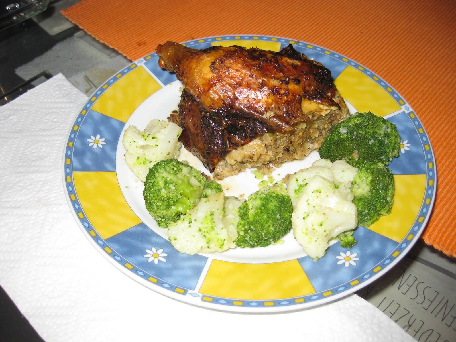 Gefülltes Huhn Rezept - ichkoche.at