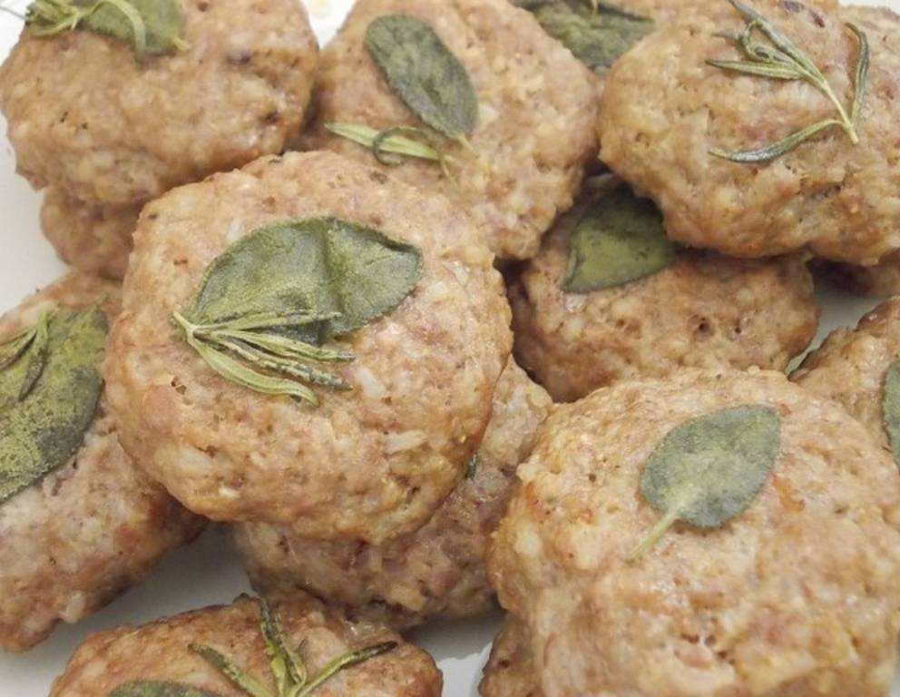 Salbei-Rosmarin-Laibchen Salbei-Rosmarin-Laibchen