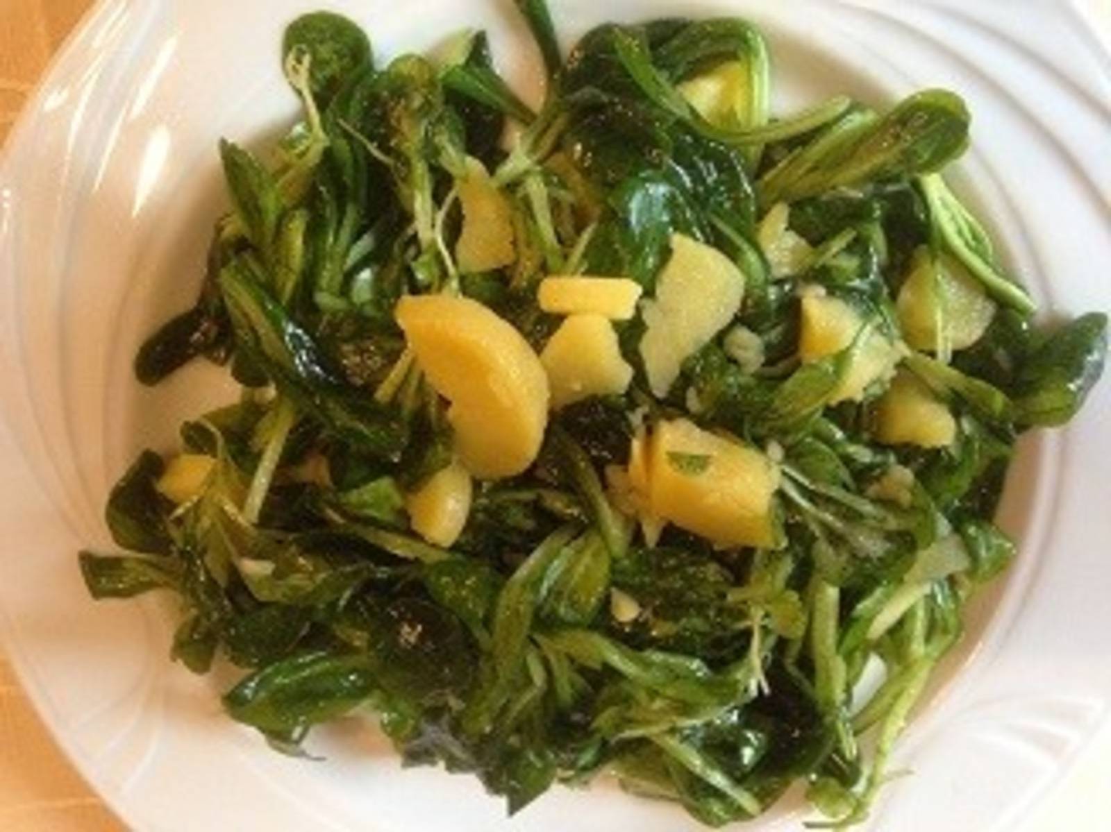 ErdäpfelVogerlsalat Rezept ichkoche.at