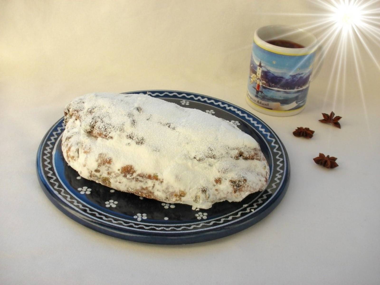 Topfen-Rosinen-Stollen