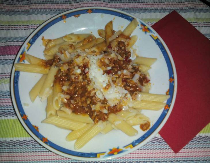 Penne arrabbiata