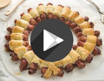 Video - Würstel-Kranz