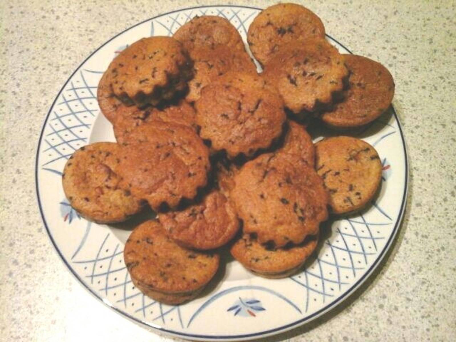 Bananen-Schokomuffins Rezept - ichkoche.ch Bananen-Schokomuffins Rezept - ichkoche.ch