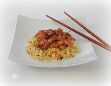 Schweinebauch nach Mandarin-Art Schweinebauch nach Mandarin-Art