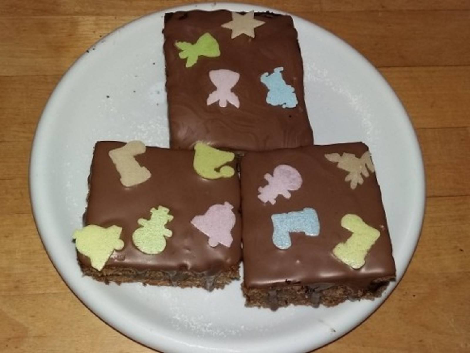 Lebkuchen-Brownies Rezept - ichkoche.de