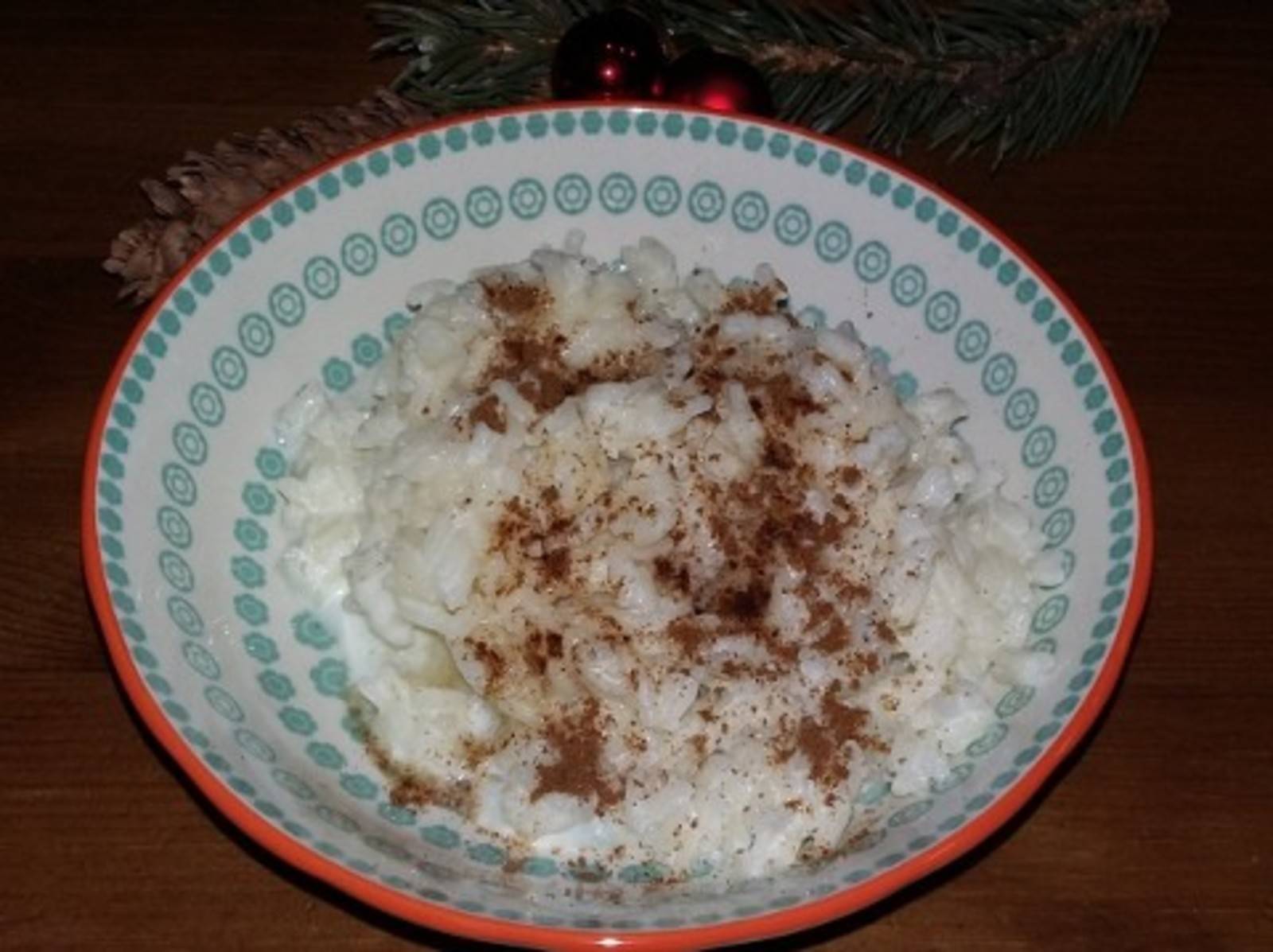 Winterlicher Lebkuchen-Milchreis