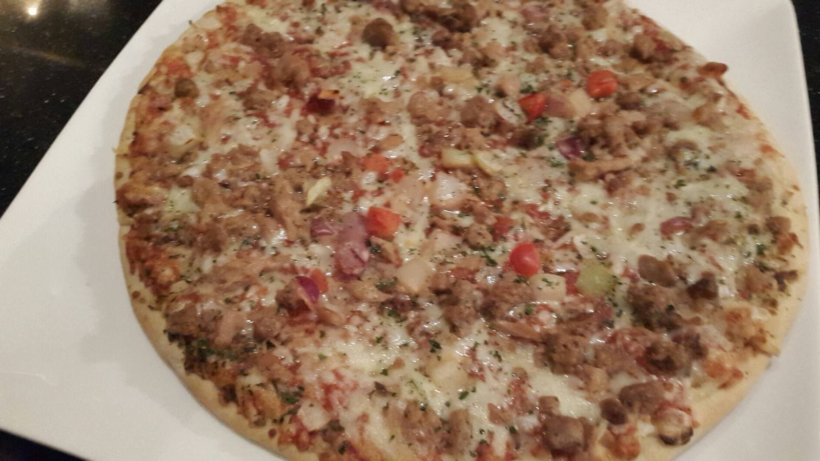 Thunfisch-Pizza