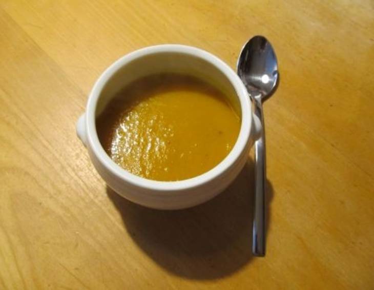 Karottensuppe mit Ingwer