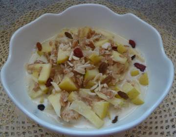 Apfel-Mandel-Müsli Apfel-Mandel-Müsli