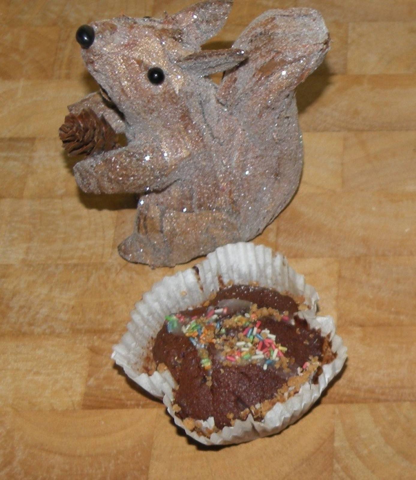 Schoko-Muffins mit Kokosfülle