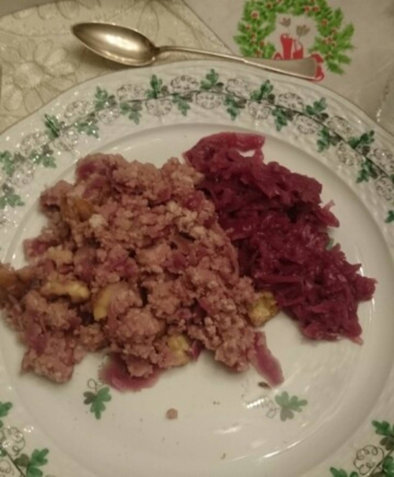 Couscous mit Rotkraut